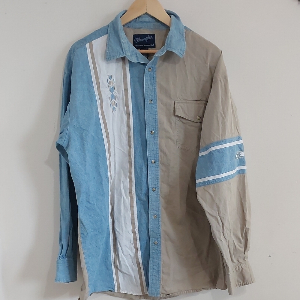 Vintage Wrangler Western Snap Shirt